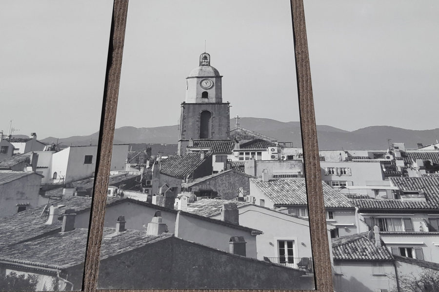 Tom Vandenhende-triptyque St-Tropez photo sur aluminium